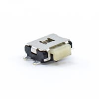 E-Switch Tactile Switch, TL1014 Series, SPST-NO, Side Actuated, 0.05A, 12VDC, Gull Wing