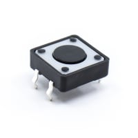 E-Switch Tactile Switch, TL1100 Series, SPST-NO, 4.3mm Top Actuated, 0.05A, 12VDC, PC