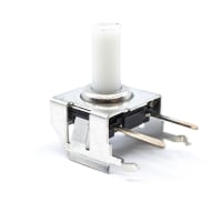 E-Switch Tactile Switch, TL4105, SPST-NO, OFF-(ON), Edge Mount, R/A, 0.05A, 12VDC