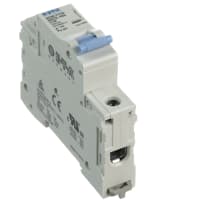 E-T-A Circuit Protection and Control Circuit Breaker Miniature C Curve DIN Rail UL1077 277/480V 120VAC 60VDC 1P 10A