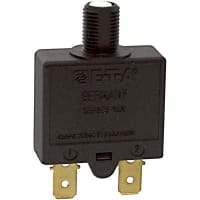 E-T-A Circuit Protection and Control Circuit Breaker Thermal Overcurrent Manual Reset .250 QC 1P 240VAC 28VDC 7A