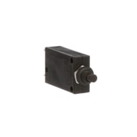 E-T-A Circuit Protection and Control Circuit Breaker Threadneck Mount Push-To-Release/Reset QC 1P 250VAC/50VDC 15A