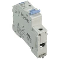 E-T-A Circuit Protection and Control Circuit Breaker Miniature B Curve DIN Rail UL1077 277/480V 120VAC 60VDC 1P 6A