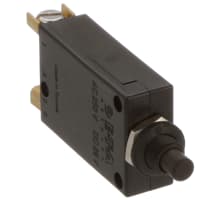 E-T-A Circuit Protection and Control Circuit Breaker Threadneck Mount Push-To-Release/Reset Screw 1P 250VAC/50VDC 5A