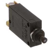 E-T-A Circuit Protection and Control Circuit Breaker Threadneck Mount Push-To-Release/Reset Screw 1P 250VAC/50VDC 35A