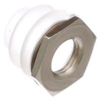 E-T-A Circuit Protection and Control Accordion Style Transparent Splash Cover, 3-8-27, Nickel Plated Hex Nut