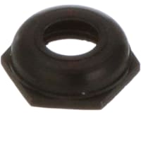 E-T-A Circuit Protection and Control Boot/Hex Nut Assy W/ O-Ring, Matt BlackFinish Nut, M12x1, IP54