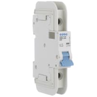 E-T-A Circuit Protection and Control Circuit Breaker Miniature D Curve DIN Rail UL489 277/480V 120VAC 60VDC 1P 20A