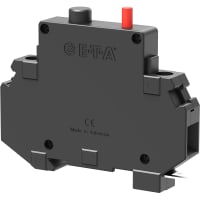 E-T-A Circuit Protection and Control Circuit Breaker Thermal-Magnetic Snap-Action Din Rail Mount 1P 250VAC 80VDC 4A