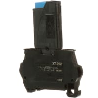 E-T-A Circuit Protection and Control Circuit Breaker Kit 1077 1P Plug 1A Breaker/10plus Black Block LED 24VDC Push-In