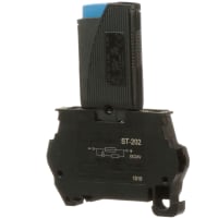 E-T-A Circuit Protection and Control Circuit Breaker Kit 1077 1P Plug 5A Breaker/10plus Blk Block LED 24VDC Screw