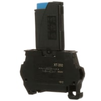 E-T-A Circuit Protection and Control Circuit Breaker Kit 1077 1P Plug 4A Breaker/10plus Black Block LED 24VDC Push-In