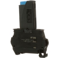 E-T-A Circuit Protection and Control Circuit Breaker Kit 1077 1P Plug 5A Breaker/10plus Black Block LED 24VDC Push-In