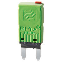 E-T-A Circuit Protection and Control Circuit Breaker Thermal Automotive Mini-CBE Type 3 Reset Button 1P 24VDC 30A