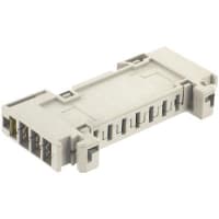 E-T-A Circuit Protection and Control Accessory, Relay Socket, DIN Rail Mount, Use W/E-1048-8i INLINE Smart Power Relays