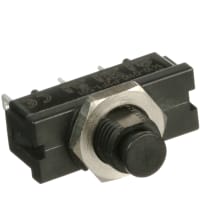 E-T-A Circuit Protection and Control Circuit Breaker Thermal Black Reset Act. Panel Mount Blade 1P 250VAC 50VDC 1A