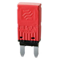 E-T-A Circuit Protection and Control Circuit Breaker Thermal Automotive Mini-CBE Type 1 Modified Reset 1P 12VDC 10A