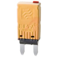 E-T-A Circuit Protection and Control Circuit Breaker Thermal Automotive Push-To-Reset 1P 28VDC 5A