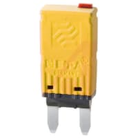 E-T-A Circuit Protection and Control Circuit Breaker Thermal Automotive Push-To-Reset 1P 28VDC 20A