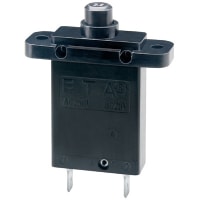 E-T-A Circuit Protection and Control Circuit Breaker Flange Mnt Push-To-Reset Man. Release QC 1P 250VAC/50VDC 1.5A