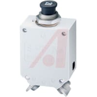 E-T-A Circuit Protection and Control Circuit Breaker Thermal Manual Actuation Metric Screw Term. 115VAC/28VDC 1P 25A