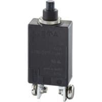 E-T-A Circuit Protection and Control Circuit Breaker Thermal Medium Delay Black Pushbutton 250VAC/50VDC 1P 35A