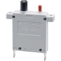 E-T-A Circuit Protection and Control Circuit Breaker Thermal-Mag. Flange Mnt Blade Aux.Contacts 250VAC/80VDCV 1P 2.5A