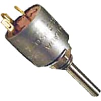 ETI Systems Potentiometer RV4 Series 1 Turn 10K Ohms Tol Pwr-Rtg 0.5W Slotted 0.875 In Shaft