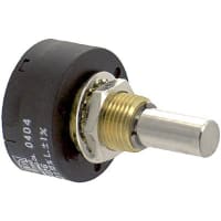 ETI Systems Potentiometer Conductive Plastic SP22G Series 5k 1 Turn Pwr 1W Brass Bushing