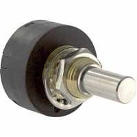 ETI Systems Potentiometer Conductive Plastic SP22G Series 1k 1 Turn Pwr 1W Brass Bushing