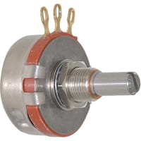 ETI Systems Potentiometer RV4 Series 1 Turn 500 Ohms 10% Tol Power 2W Slotted 0.875In Shaft