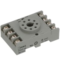 Eurotherm Relay Socket, 8 Pin DIN Rail Mount Socket