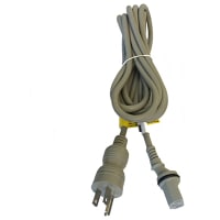 Ewellix Power Cord for Actuator, 3 Pole Plug, Hospital Grade, 3500mm, UL/CSA SJT 3 x AWG18