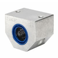 Ewellix Linear ball bearing;shaft block;with seal;stainless steel;25mm;1560N static load