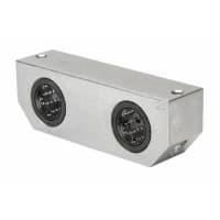 Ewellix Double Linear ball bearing;shaft block;2 seal;stainless steel;20mm;1600N static