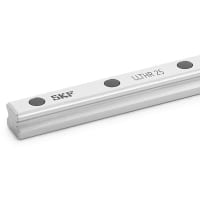 Ewellix Rail;guide;top mount;25mm;340mm length;plastic caps