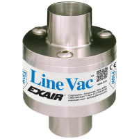 EXAIR Line Vac Only, (1" diameter inlet/outlet), 1" Aluminum