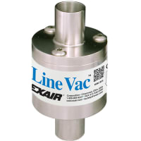 EXAIR Line Vac Only, (3/4" diameter inlet/outlet), 3/4" Aluminum