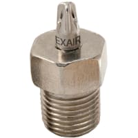 EXAIR Super Air Nozzle with Adapter for 1/8NPTM, Atto