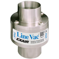 EXAIR Line Vac Only, (2" diameter inlet/outlet), 2" Aluminum