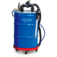 EXAIR Chip Trapper Vacuum System, 55 Gallon