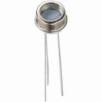 Excelitas Technologies Sensors Diode, Photo, SAR 200 to 1100nm, Id 250pA, Isc 130uA, Voc 490mV, TO-5, Rs 0.56Gohm