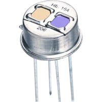 Excelitas Technologies Sensors Detector, NDIR Gas Sensing, Dual Analog Output, TO-5, HC, Leads