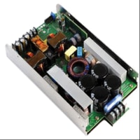 Excelsys Technologies Power Supply, AC-DC, 58V, 10.5A, 85-264V In, Open Frame, Pnl Mnt, Medical, Xsolo Series