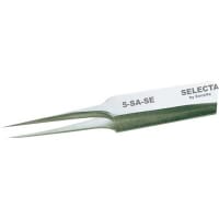 Excelta Corporation Tweezer, 4-1/4 in., Stainless Steel, For die attaching and wire bonding