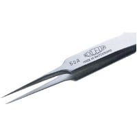 Excelta Corporation Tweezer, 4-1/4 in., Stainless Steel, For die attaching and wire bonding