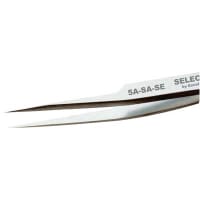 Excelta Corporation Tweezer, 4-1/4 in., Stainless Steel, For die attaching and wire bonding