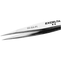 Excelta Corporation Tweezer, Stainless steel, Electronic purpose