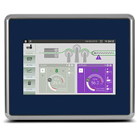 EXOR HMI Touchscreen Jmobile 7" WideScreen TFT 16:9 800x480 Blue