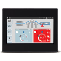 EXOR HMI 7" TFT Color Touchscreen Jmobile 800 x 480 16:9 ARM Cortex-A9 dual-core